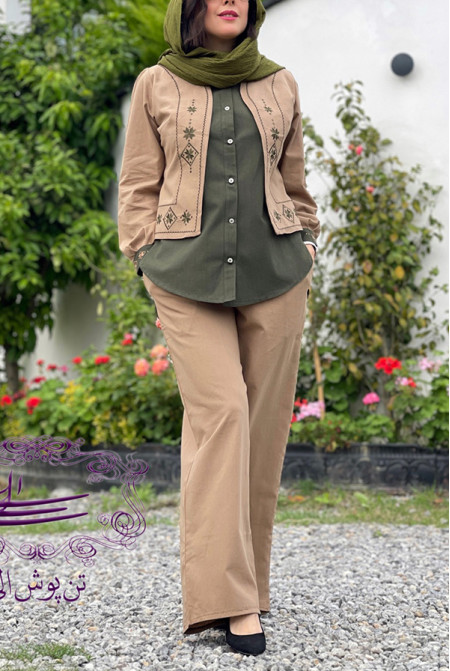 سه تیکه دل آوا نسکافه ای سبز